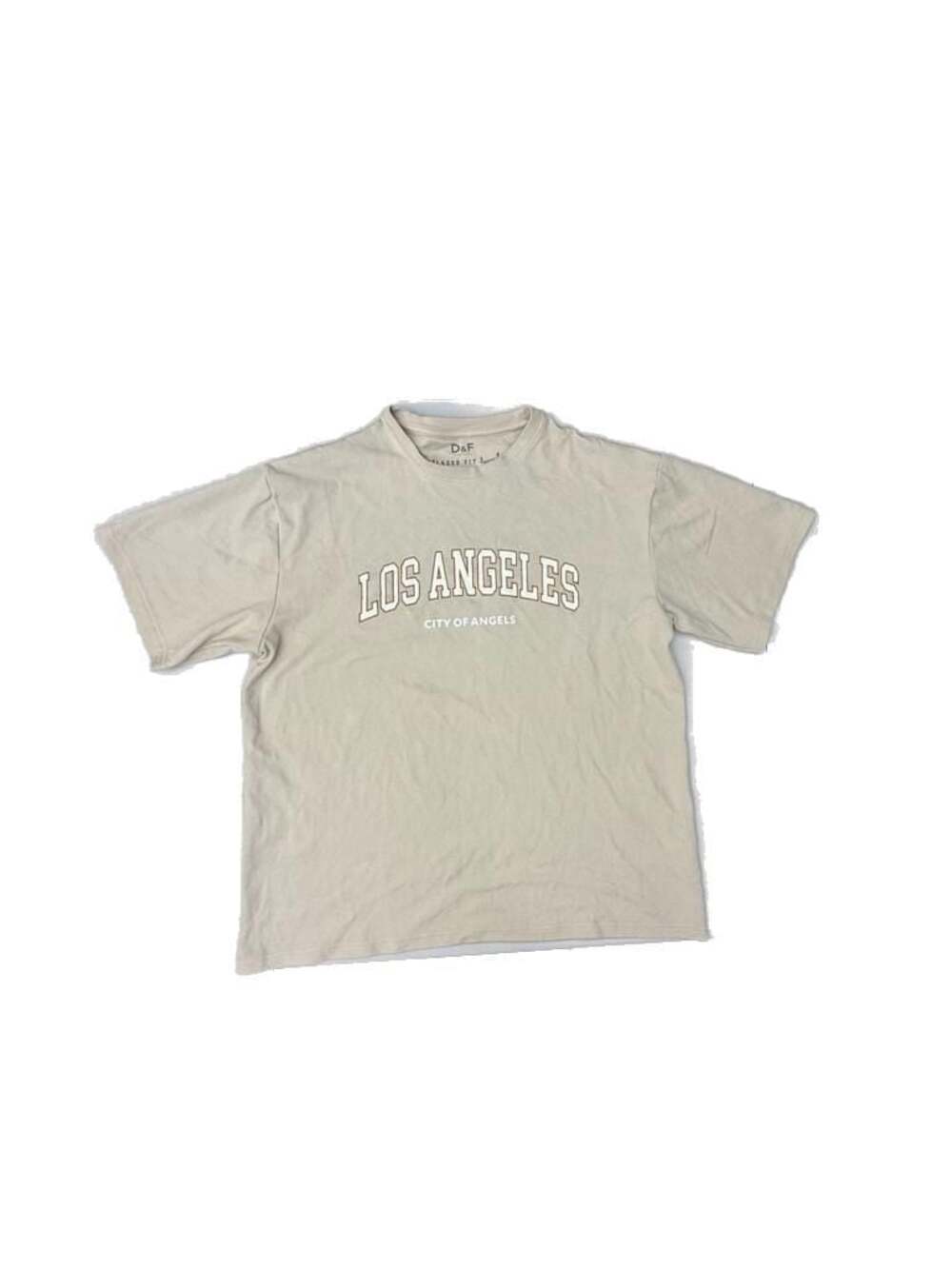 D&F Ricky Singh Los Angeles City of Angels Relaxed Fit Graphic T-Shirt